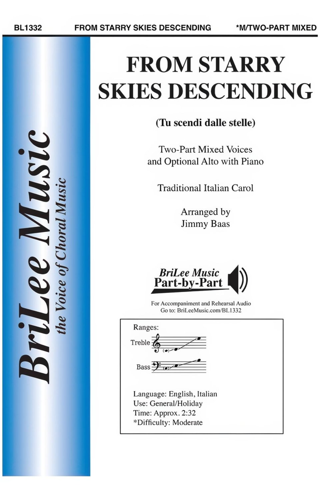 From Starry Skies Descending 2-Part Mixed - arr. Jimmy Baas