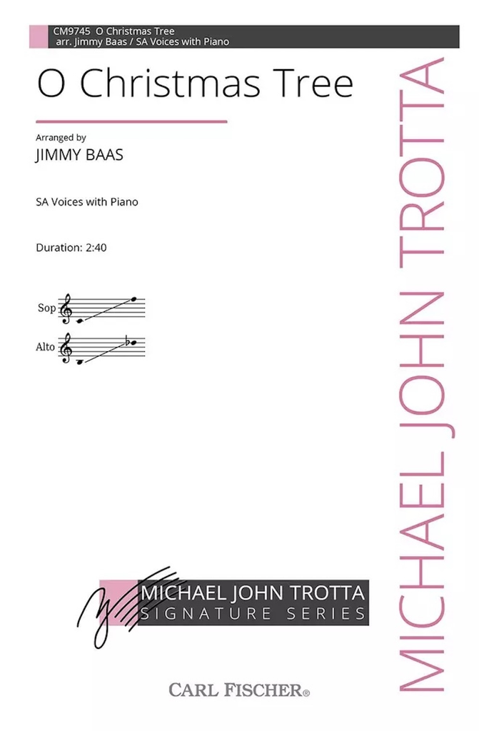 O Christmas Tree SA - arr. Jimmy Baas