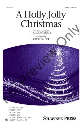 A Holly Jolly Christmas SATB - Arr. Greg Gilpin