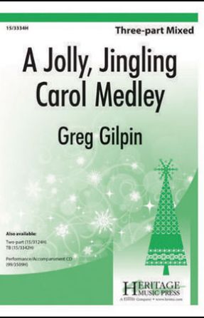 A Jolly, Jingling Carol Medley 3-Part Mixed - arr. Greg Gilpin