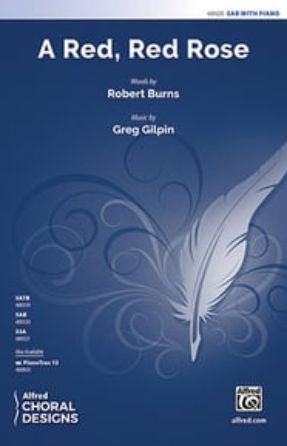 A Red, Red Rose SAB - Greg Gilpin