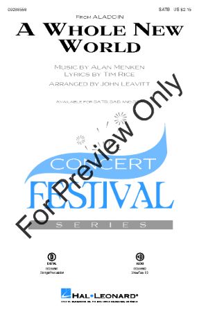A Whole New World SSA - Arr. John Leavitt