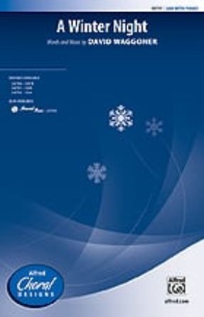 A Winter Night SAB - David Waggoner