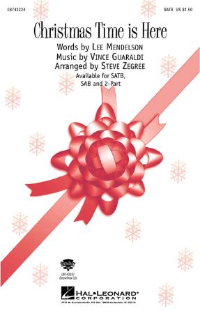 A Charlie Brown Christmas SAB - Arr. Steve Zegree