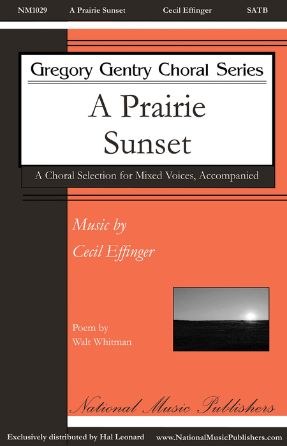 A Prairie Sunset - Cecil Effinger