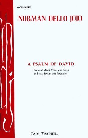 A Psalm Of David SATB - Norman Dello Joio