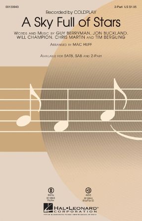 A Sky Full Of Stars 2-Part - Arr. Mac Huff