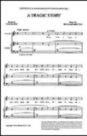 A tragic Story (Friday Afternoons) Unison - Benjamin Britten