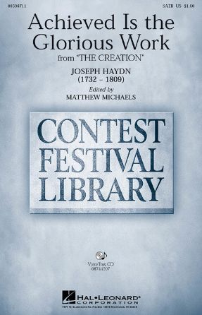 Achieved Is The glorious work (The Creation) SATB - Haydn, Ed. Matthew Michaels