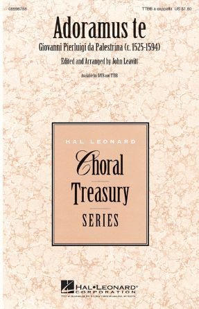 Adoramus Te TTBB - Palestrina