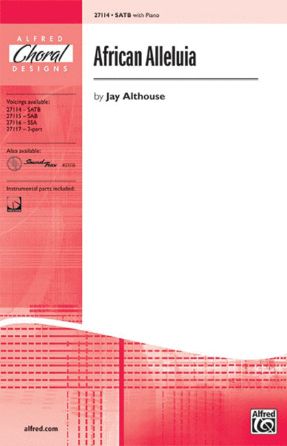African Alleluia SATB - Jay Althouse