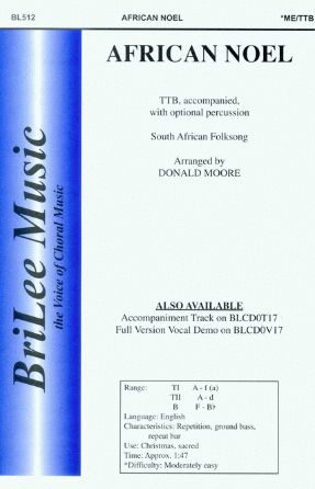 African Noel TTB - Arr. Victor C. Johnson