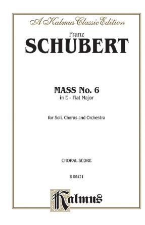 Agnus Dei (Mass in E flat Major) SATB - Franz Schubert