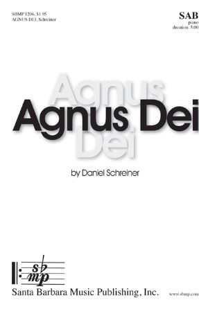 Agnus Dei SAB - Daniel Schreiner