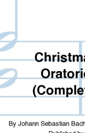 Ah! Dearest Jesus (Christmas Oratorio) SATB - J.S. Bach