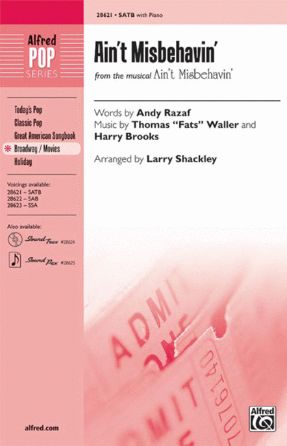 Ain't Misbehavin' SATB - Arr. Larry Shackley