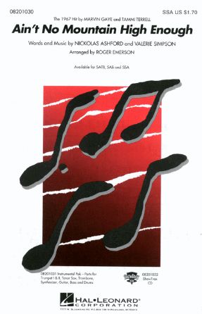 Ain't No Mountain High Enough SSA - Arr. Roger Emerson
