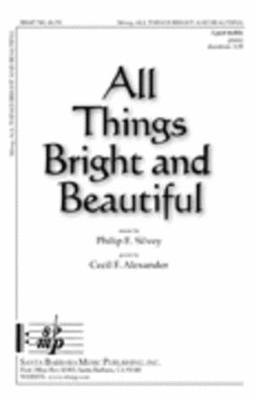 All Things Bright And Beautiful 2-Part Treble - Philip E Silvey