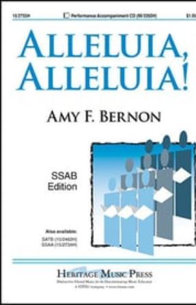 Alleluia, Alleluia! SSAB - Amy F. Bernon