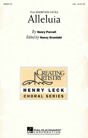 Alleluia SSA - Purcell, Ed. Nancy Grundahl