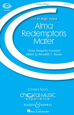 Alma Redemptoris Mater SA - Chaira Margarita Cozzolani, Ed. Meredith Y. Bowen