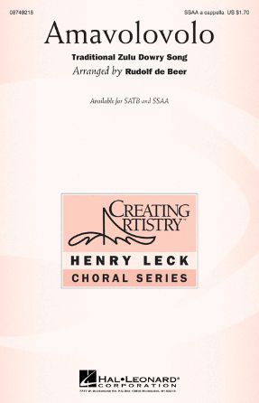 Amavolovolo SSAA - Arr. Rudolf De Beer