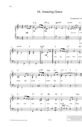 Amazing Grace SATB - Arr. Carsten Gerlitz