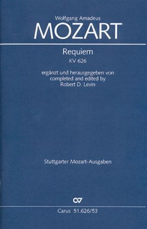 Amen SATB (Requiem) - Mozart, Ed. Robert Levin