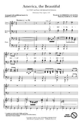 America, The Beautiful TTBB - Arr. John Leavitt