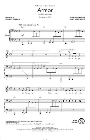 Armor SSA - Arr. Audrey Snyder
