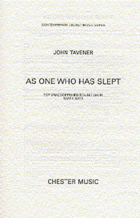 As One Who Has Slept SATB - John Tavener