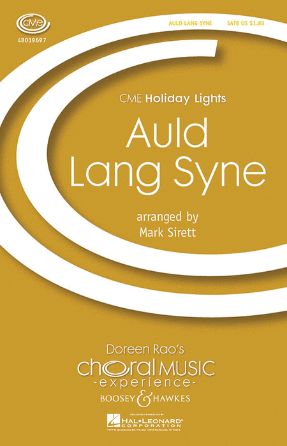 Auld Lang Syne SATB - Arr. Mark Sirett