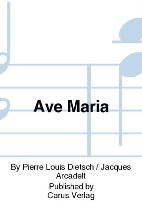 Ave Maria SATB - Jacob Arcadelt, Arr. Pierre-Louis Deitsch