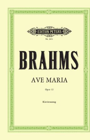Ave Maria, Op. 12 SSAA - Johannes Brahms