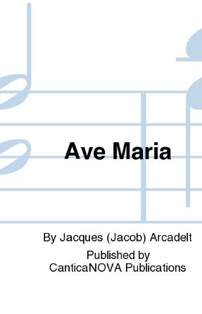 Ave Maria SATB - Jacob Arcadelt