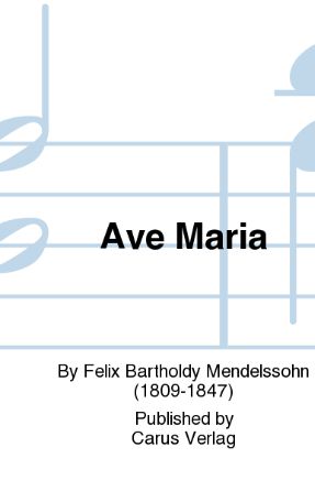 Ave Maria SSAATTBB - Felix Mendelssohn