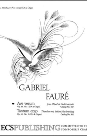 Ave verum corpus 2-Part - Gabriel Faure