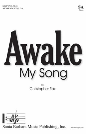 Awake My Song SA - Christopher Fox