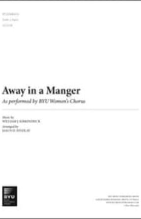 Away in a Manger SSAA - arr. Jason D. Findlay