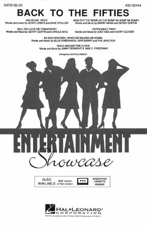 Back To The Fifties SATB - Arr. Alan Billingsley