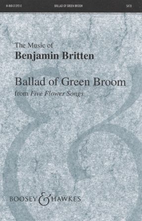 Ballad Green Broom SATB - Benjamin Britten