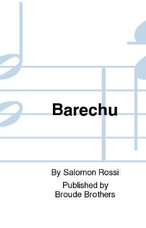 Barechu - Solomone Rossi