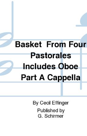 Basket (Four Pastorales) - Cecil Effinger
