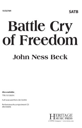 Battle Cry Of Freedom SATB - Arr. John Ness Beck