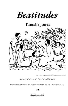 Beatitudes SATB - Tamsin Jones