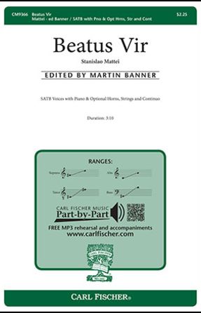 Beatus Vir SATB - Puccini, Ed. Martin Banner