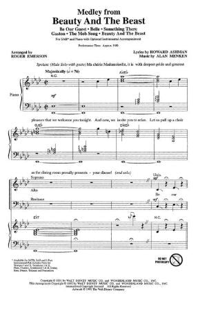 Beauty and the Beast Medley SAB - Arr. Roger Emerson