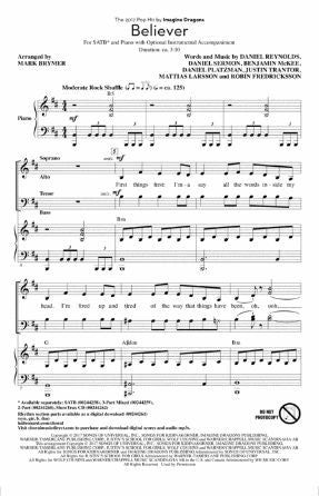Believer SATB - Arr. Mark Brymer