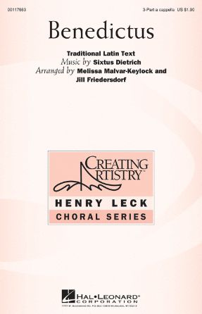 Benedictus 3-Part Treble - Melissa Malvar-Keylock And Jill Friedersdorf