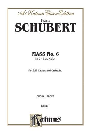 Benedictus (Mass In E flat Major) SATB - Franz Schubert